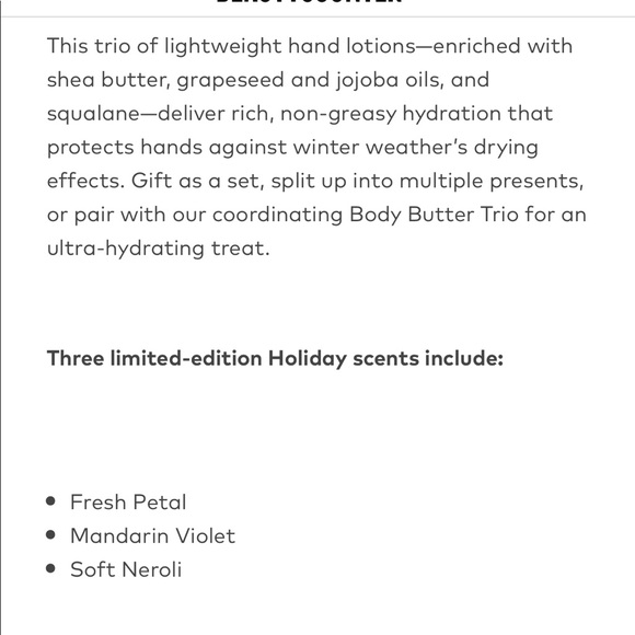 Beautycounter hand cream trio NEW - Picture 4 of 4